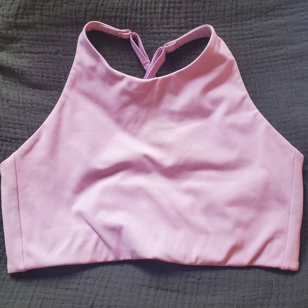 Girlfriend Collective Topanga Bra in Lilac